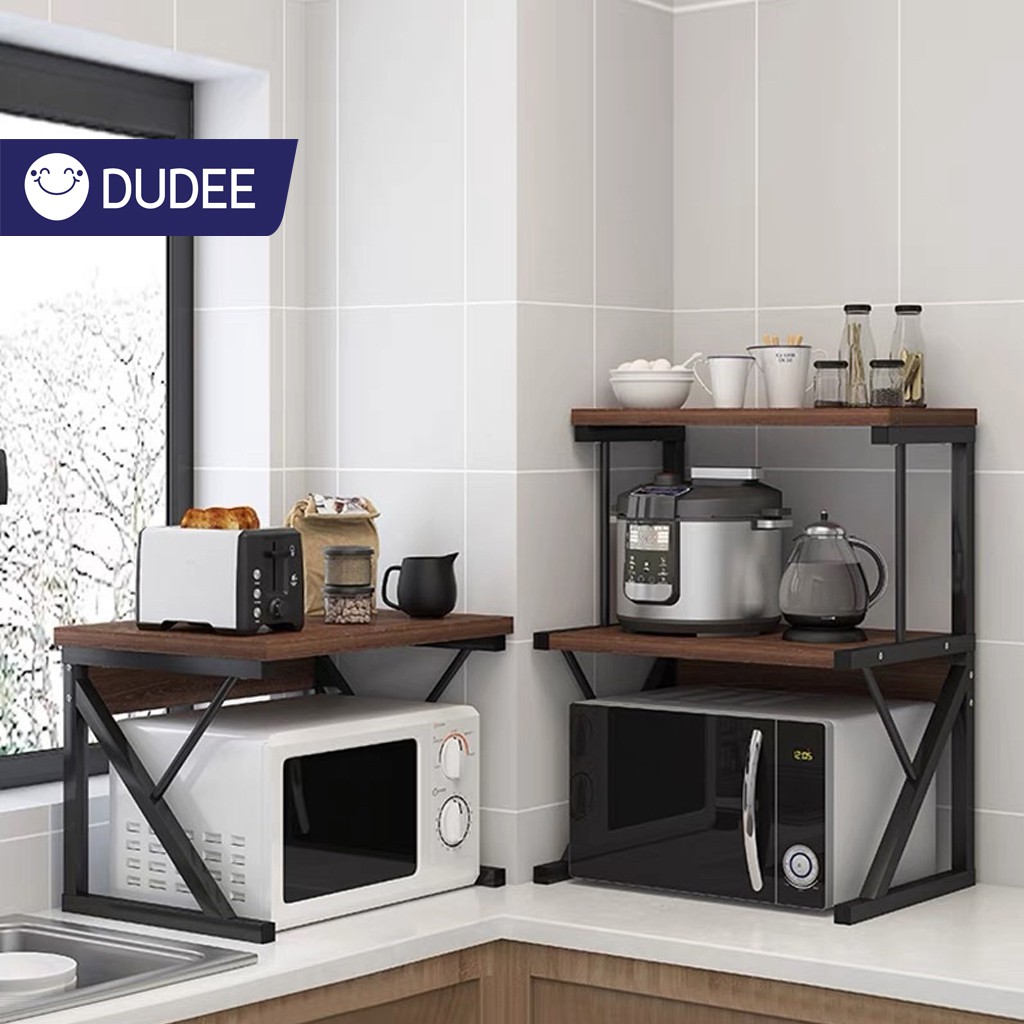DUDEE ชั้นวางไมโคเวฟ เสริมพื้นที่ในห้องครัวให้ครัวเป็นระเบียบยิ่งขึ้น