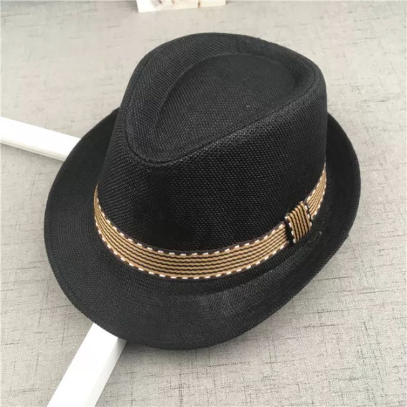 หมวกเด็ก Fedora F7 / หมวกปานามาเด็ก / หมวก Fedora นําเข้า