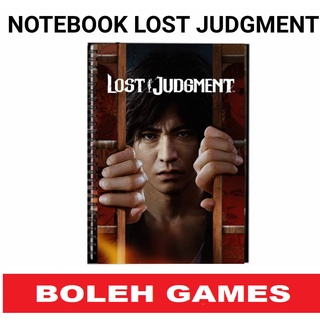 สมุดโน๊ต Ps4 Lost Judgment - PS5 สําหรับตัดสินหาย