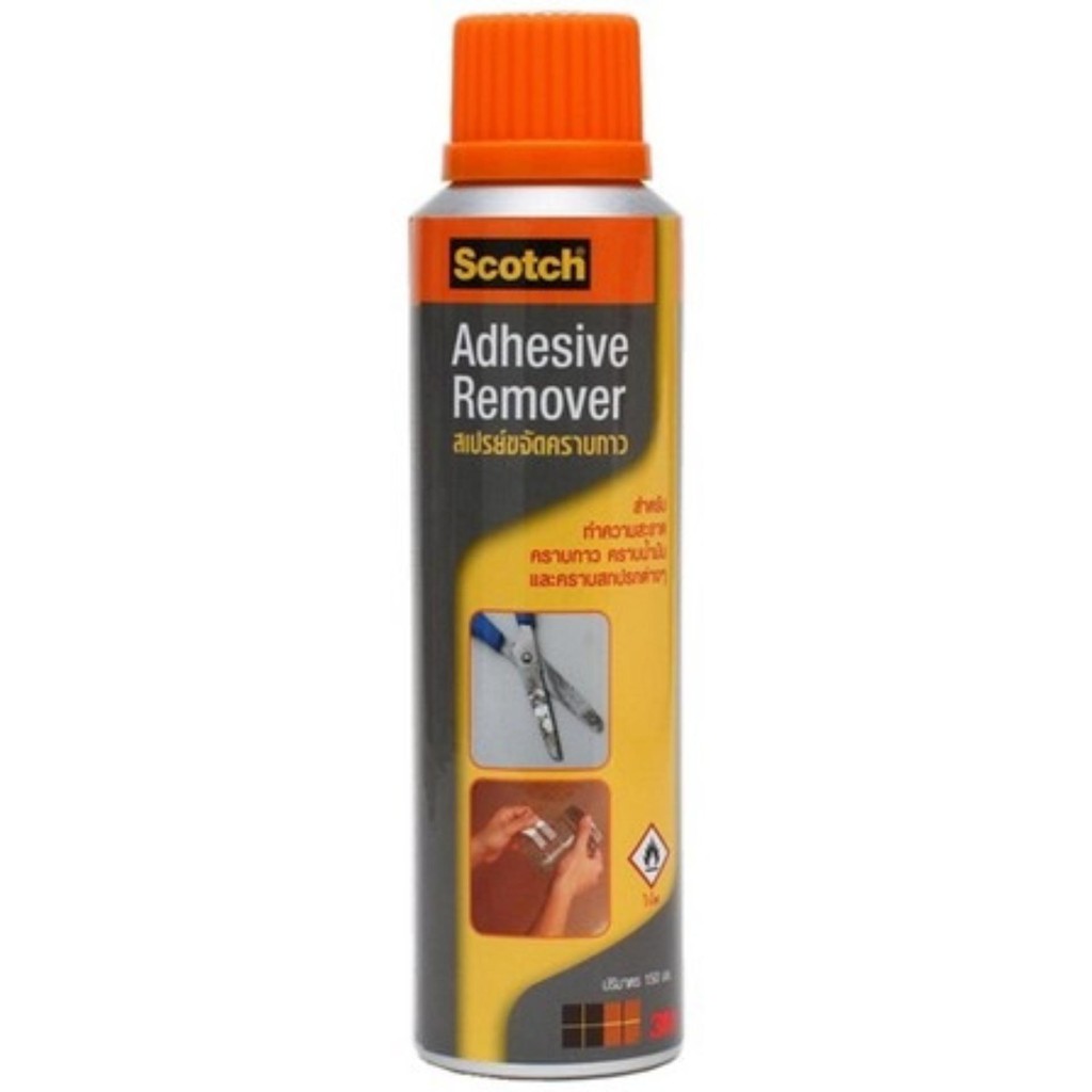 3M สเปรย์ขจัดคราบกาว 150 มล. Scotch Adhesive Remover 150 Ml Shopee