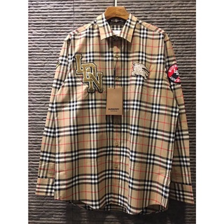 เสื้อเชิ้ตแขนยาว บลูเบอรี่ LONG SLEEVE  The Best Quality รับประกัน งานแตกต่าง👍🏻👍🏻 SizeM / L / XL