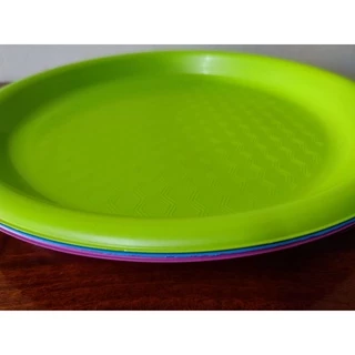 ถาดพลาสติก ถาดพลาสติกใหญ่ พาข้าว อย่างดี แข็งแรง ขนาด 50CM มี 6 สี ให้เลือก