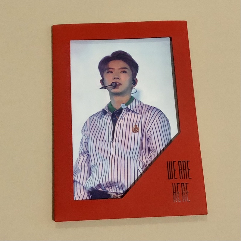 จองโดย YES MONSTA X WE ARE HERE ใน SEOUL KIHYUN โปสการ์ด + กรอบรูปรูปถ่าย