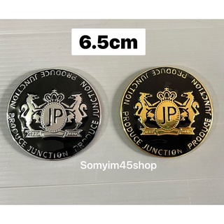 LOGO โลโก้ JP #JUNCTION PRODUCE ติดรถยนต์ #สติ๊กเกอร์ติดรถยนต์ #เพลทแต่งรถ#Logo Sticker (6.5cm)