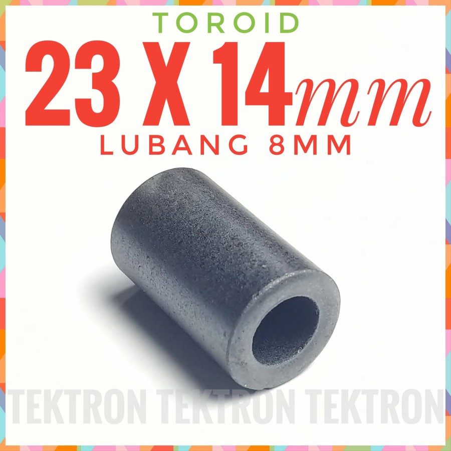 Toroid Ferrite 23x14 มม. 8 มม.แหวน Ferrite Tube 23 มม.14 มม.2.3 ซม.