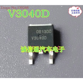 ชิปคอยล์จุดระเบิด V3040D ISL9V3040D3ST TO-252 IGBT 400V 17A 10 ชิ้นต่อล็อต