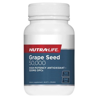 แบรนด์ Nutra-Life  สูตร Grape Seed 50000