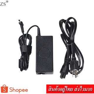 ZS Adapter Notebook อะแดปเตอร์ For DELL 19.5V 3.34A หัว 4.5x3.0 (สีดำ)แถม สายไฟ AC