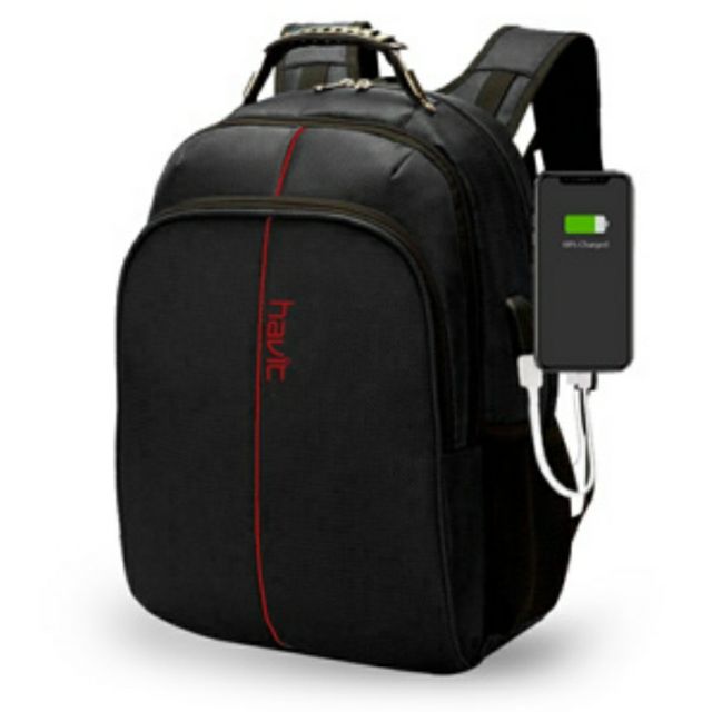โปรโมชั่น Smart Laptop Backpack with USB & Audio slot แบรนด์ Havit รุ่น H0021 มูลค่า 1,290 บาท