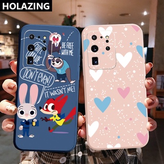 เคสป้องกันโทรศัพท์มือถือ ขอบสี่เหลี่ยม ลายหัวใจ สําหรับ Samsung Galaxy S21 Ultra S20 FE S10 Plus A52 5G A72 4G