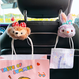 COD ตะขอรถ ที่เก็บของในรถ ตุ๊กตา ตะขอลายการ์ตูน ตะขอห้อยของใ…