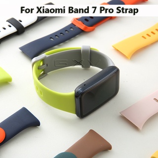 สายนาฬิกาข้อมือซิลิโคน แบบเปลี่ยน สําหรับ Xiaomi Band 7 Pro Xiaomi Band 7Pro