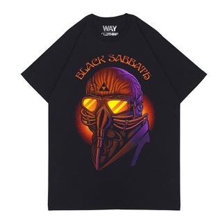 เสื้อยืด ลาย SABBATH VECTOR สีดํา