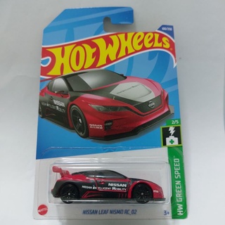 รถเหล็กHotwheels NISSAN LEAF NISMO RC 02 (ib28)