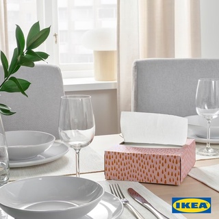 IKEA VARFEST กระดาษเช็ดปาก มาในกล่อง ใชสะดวก16x32 ซม