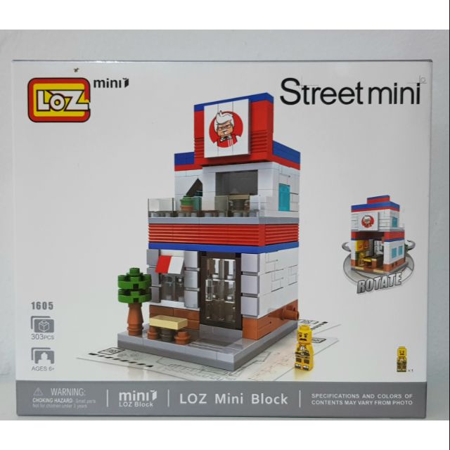 เลโก้ Loz mini KFC น่ารักมาก มีอันเดียวค่ะ