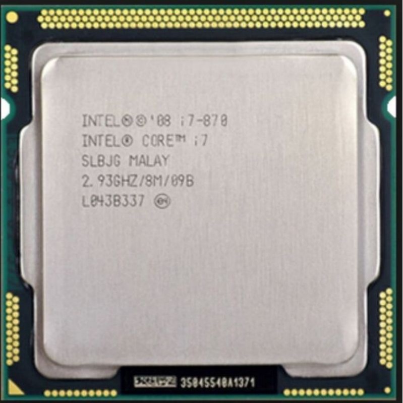 INTEL.CORE i7 870 PROCESSOR + พัดลมเดิม 1156