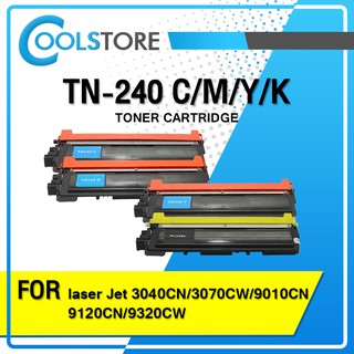 COOLS หมึกเทียบเท่า TN240BK/TN240/TN240C/TN240M/TN240Y For Brother HL-3040CN/HL-3070CW/DCP-9010CN/MFC-9325CW