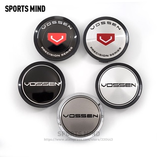 ฝาครอบดุมล้อรถยนต์ ขนาด 75 มม. สําหรับ VOSSEN PRECISION SERIES WHEEL Emblem Logo 4 ชิ้น ต่อล็อต