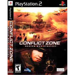 แผ่นเกมส์ Conflict Zone  Modern War Strategy PS2 Playstation2 คุณภาพสูง ราคาถูก