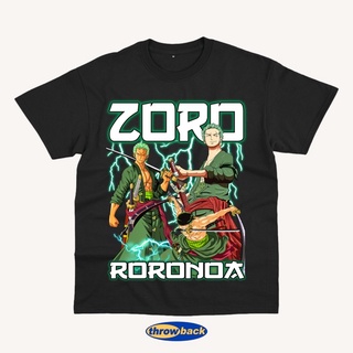 เสื้อยืดผู้ชาย เสื้อยืด Roronoa ZORO RAP S-5XL