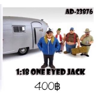 AMERICAN DIORAMA 1:18 TRAILER PARK - ONE EYED JACK