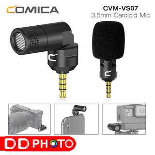 COMICA CVM-VS07C Mini Flexible Plug-in Cardioid Microphone ไมโครโฟนเล็ก 3.5 มม. Omnidirectional Mic พร้อมส่ง