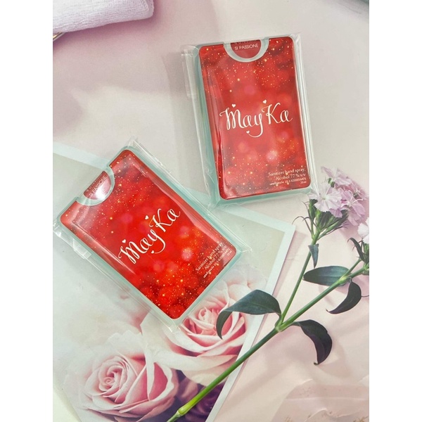 สเปย์แอลกอฮอล์ฉีดมือแบรนด์maykaกลิ่นน้ำหอม Amani si