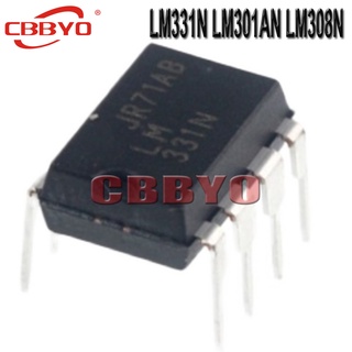 วงจรรวม DIP LM331N LM301AN LM308N LM331 LM301 LM308 10 ชิ้น พร้อมส่ง