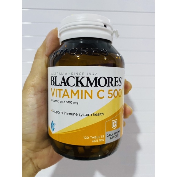 120 เม็ด วิตามินซี 500 mg Blackmores Vitamin C