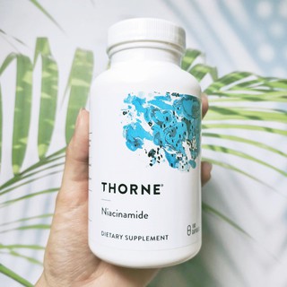 ไนอาซินาไมด์ วิตามินบี 3 Niacinamide 500 mg  180 Capsules (Thorne Research®) Vitamin B3 #B-3