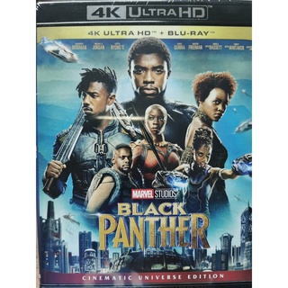 4K + Blu-rau : Black Panther (2018) แบล็ค แพนเธอร์  " Chadwick Boseman , Michael B. Jordan " Marvel Studios