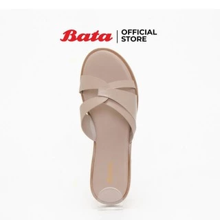 Bata บาจา รองเท้าแตะลำลอง Flats แตะแบบสวม น้ำหนักเบา สวมใส่ง่าย ดีไซน์เก๋ สำหรับผู้หญิง รุ่น Alsa สีเบจ 5615214