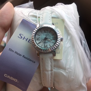 นาฬิกาข้อมือ Casio Sheen รุ่น SHE-4036L-7A นาฬิกาข้อมือผู้หญิง