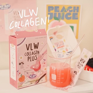 (พร้อมส่ง+มีปลายทาง) คอลลาเจนวาเลนไวท์ สูตรใหม่ 10ซอง vlwcollagenplus แท้💯% เห็นผลไวกว่าเดิม2-3เท่า🍑