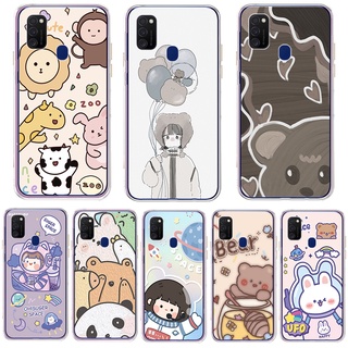 เคสซิลิโคนนิ่ม TPU สําหรับ Samsung M21 M20 M30 M31
