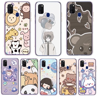 เคสโทรศัพท์ซิลิโคน TPU แบบนิ่ม สําหรับ Samsung M21 M20 M30 M31