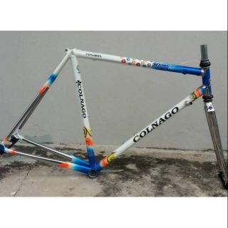 Frameset​ colnago รุ่นmaster 30th​ สีทีมสีพิเศษ​สี​ mapei​ size 54