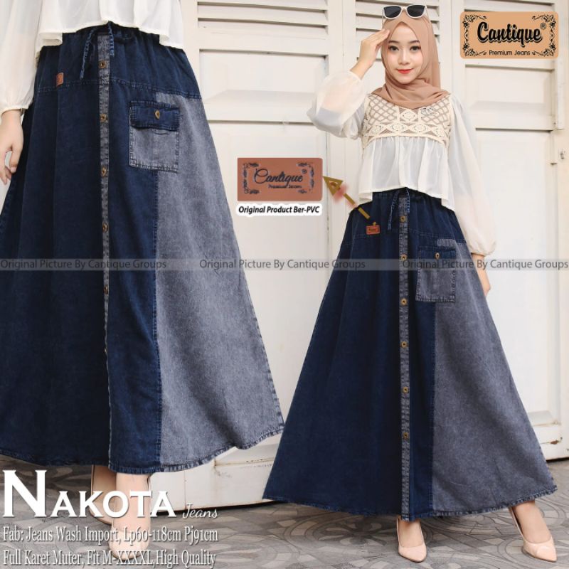 ใหม่ NAKOTA JEANS WASH นําเข้าล่าสุด BEAUTIFUL FASHIONABLE WOMEN& 39;S SKIRTS