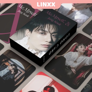 Linxx โปสการ์ดอัลบั้มรูปภาพ JUNGKOOOK Time Difference Album Lomo Card Kpop 55 ชิ้น