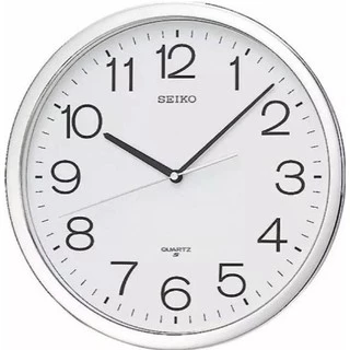 นาฬิกาแขวน ไซโก้ (Seiko) ขอบเงิน ขนาด 16 นิ้ว รุ่น PQA041S