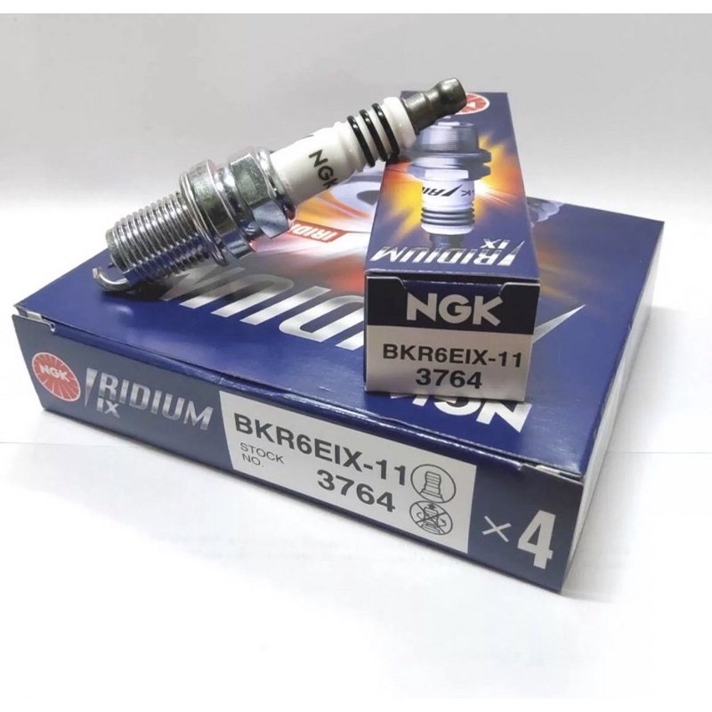 หัวเทียน NGK BKR6EIX -11 IRidium  Made in Japan **ราคา 1  หัว**