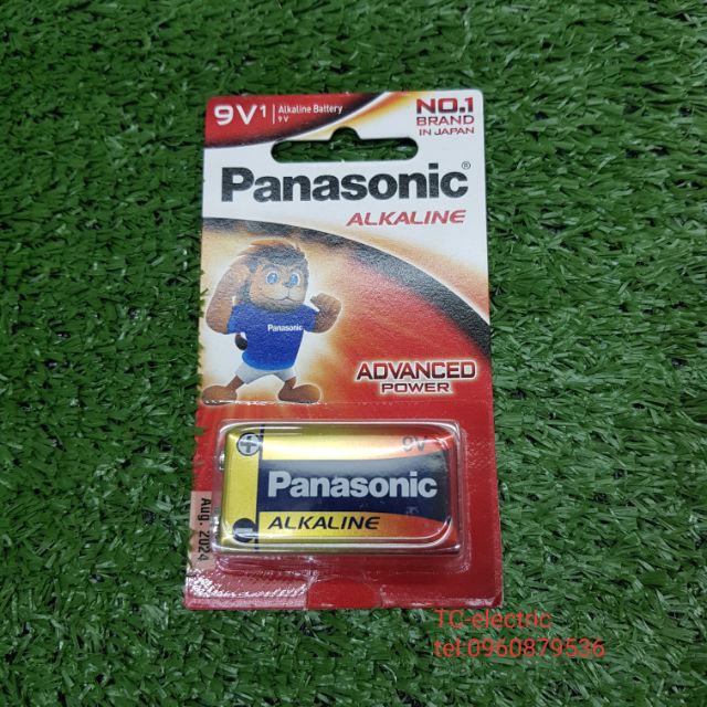 Panasonic alkaline 9V แพค 1 ก้อน