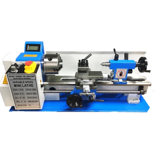เครื่องกลึง มอเตอร์บรัชเลส เพลาทะลุ 32 มิล 750w mini lathe
