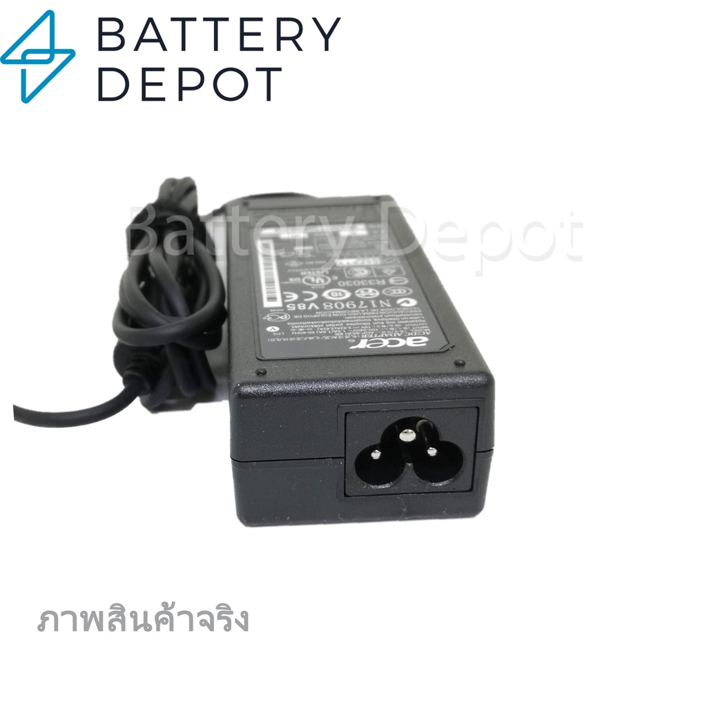 Acer Adapter ของแท้ TravelMate 4740 4740G 4740Z 4750 5542 5740 5742 5742Z 5744 5744Z 5760 5760Z 65w 5.5 สายชาร์จ Acer