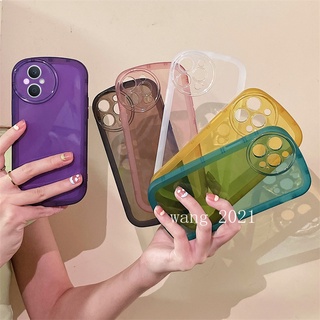 Ready Stock 2022 New Phone Case เคส OPPO Reno7 Z Reno7 Pro Find X5 Pro Reno7 4G 5G Casing New Hot Deals Color Transparent Lens Protection Soft Case Back Cover เคสโทรศัพท