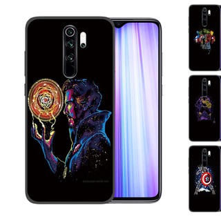 for Xiaomi Redmi Note 9 Pro Redmi 9A 9T 7 Redmi Note 9S 8 8A 7A Silicone Phone Case เคสโทรศัพท์ เคสซิลิโคน The Avengers Cover