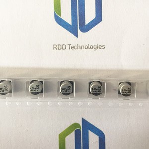 คาปาซิเตอร์ 47UF/16V SMD ยี่ห้อ Lelon