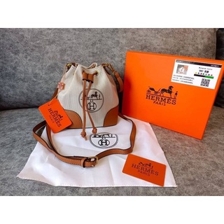 🌺🌺กระเป๋าสะพาย (Hermes) ทรงขนมจีบ มินิ🌺🌺