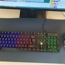 reviewร้านแนะนำShiZhua คีย์บอร์ด LED คีบอร์ดเกมมิ่ง ภาษาไทย USB Keyboard ไฟรุ้ง 7 สี สองเวอร์ชั่น อังกฤษไทยThai versionA 058 comment 4